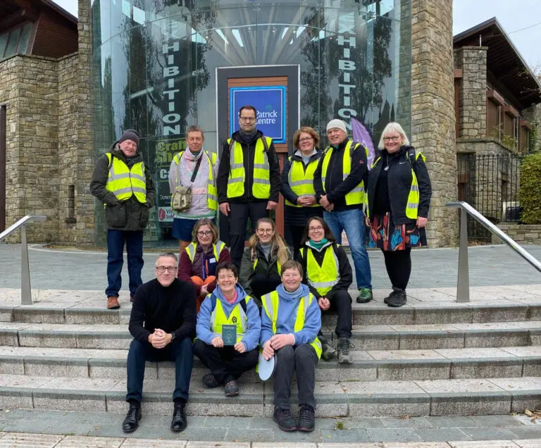 German and Swiss journalists on the trail of St Patrick in Northern Ireland