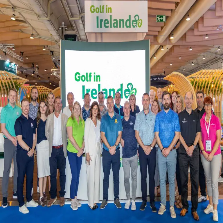 ‘Driving’ golf tourism for Ireland at International Golf Travel Market in Portugal