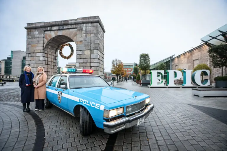Iconic NYPD squad car plays Galway Bay in EPIC Tribute to Fairytale of New York