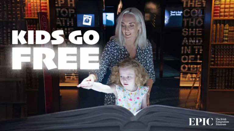 Kids Go Free at EPIC and The Jeanie Johnston This Mid-Term Break
