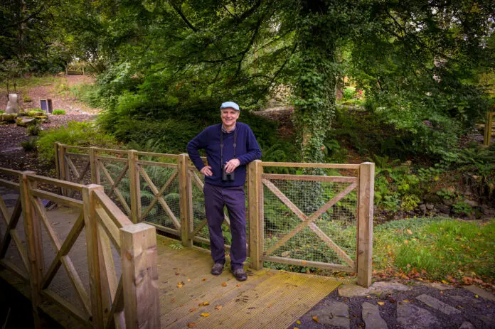Paul Clements in Montalto's lost garden