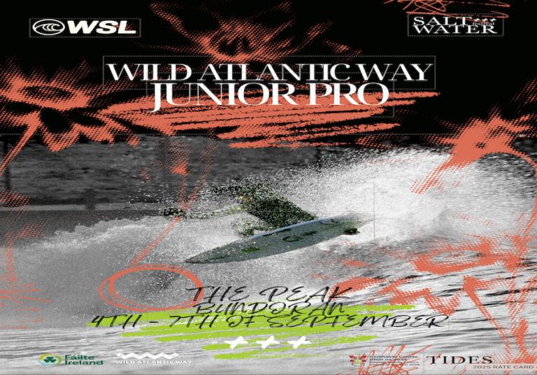 First World Surf League (WSL) event is coming to the Northwest of Ireland in September 2025. 