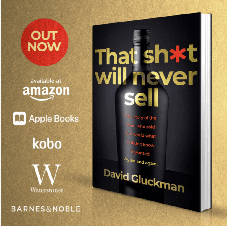 David Gluckman launches his new Book , “That Sh*t will never sell”