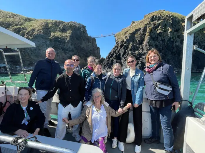 GERMAN TRAVEL AGENTS EXPLORE NORTHERN IRELAND