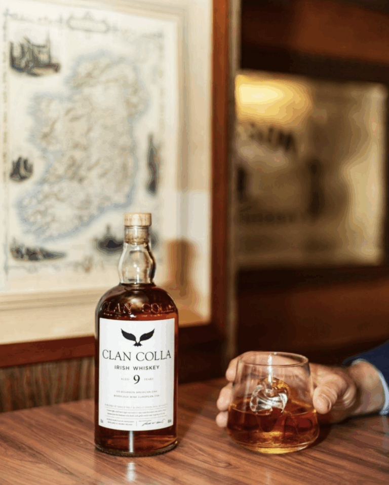 Ahascragh Distillery welcomes a new addition to the Clan- the Clan Colla 9-Year-Old (46% ABV).