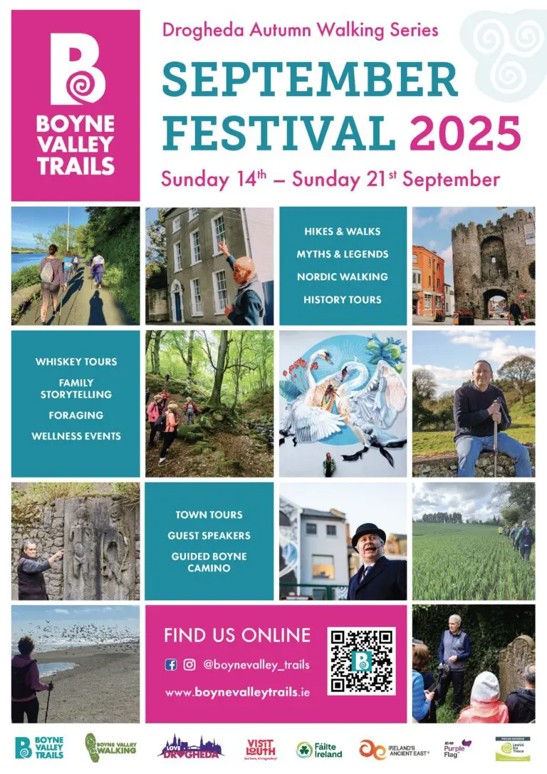 Boyne Valley Trails September Walking Festival 14-21 September 2025