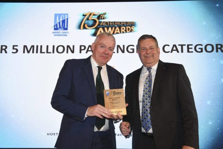 FLYING HIGH: CORK AIRPORT WINS ACI EUROPE BEST AIRPORT AWARD 27 JUNE 2019