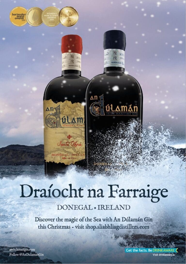 Discover the multi award winning Silkie Whiskey at Sliabh Liag Distillery, Donegal