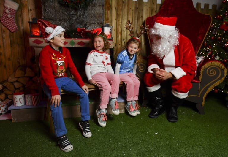 Santa’s coming Ho Ho Home to Croke Park  All-star children are invited to join Santa and his elite team of Elves at their training camp at Croke Park for a traditional Santa Experience!