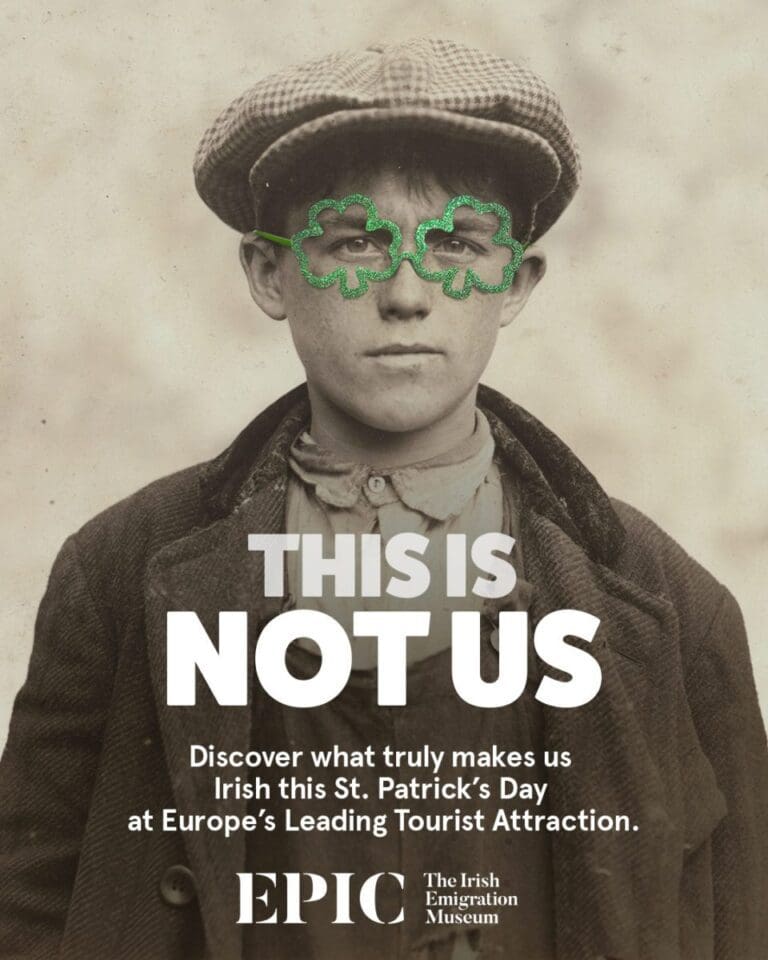 Europe’s leading tourist attraction challenges people  to see beyond the plastic this St. Patrick’s Day