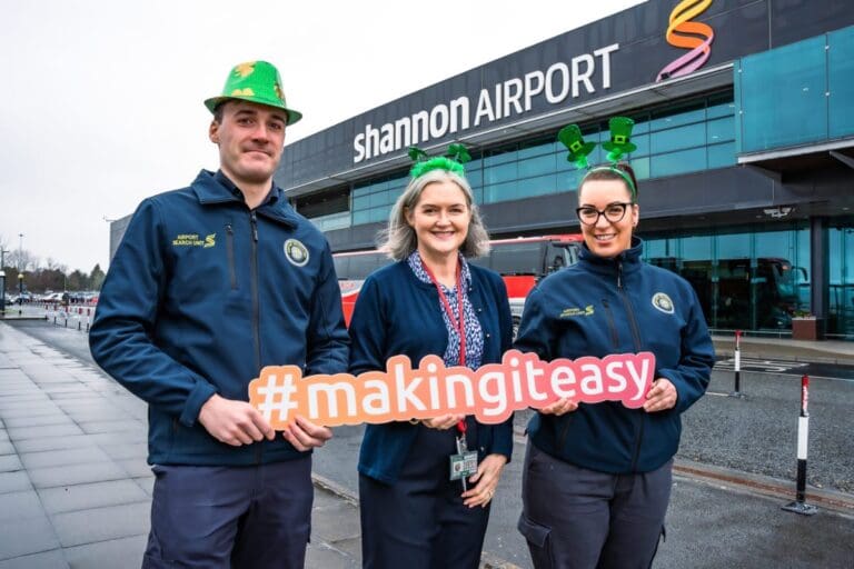 30,000 passengers expected through Shannon Airport over the St. Patrick’s Day period, up by 24 per cent on 2022 