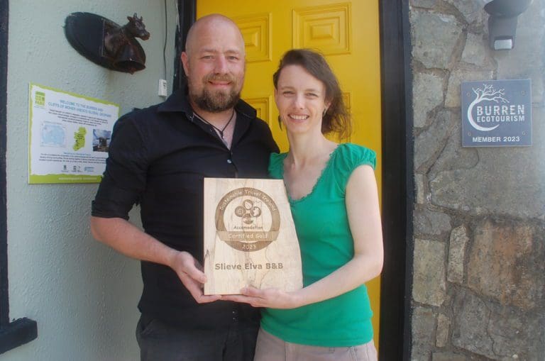 County Clare B&B gets gold for sustainability