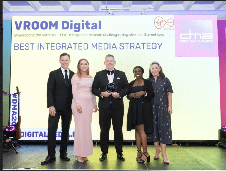 EPIC The Irish Emigration Museum wins ‘Best Integrated Media Strategy’ at 2023 Irish Digital Media Awards