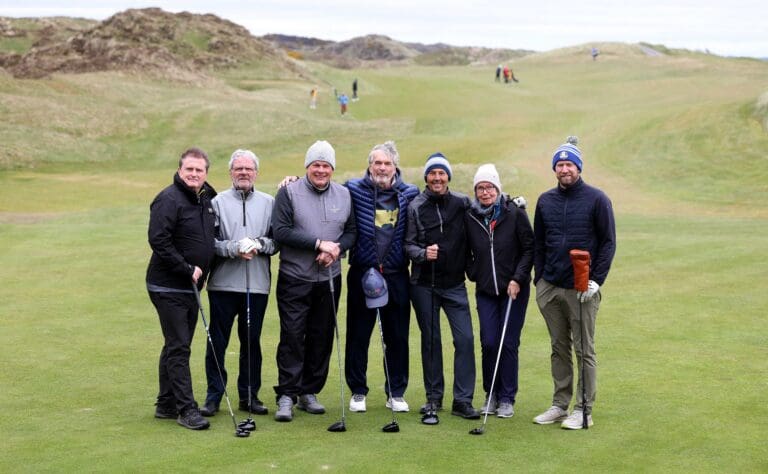 European golf journalists tee off in County Down