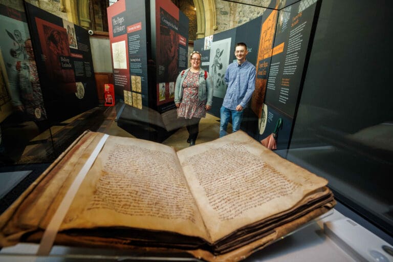 14th-century manuscript on display for the first time in history
