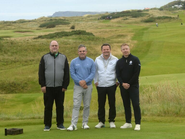Paul McGinley fronts new series of ‘Golf’s Greatest Holes’ TV show at Royal Portrush
